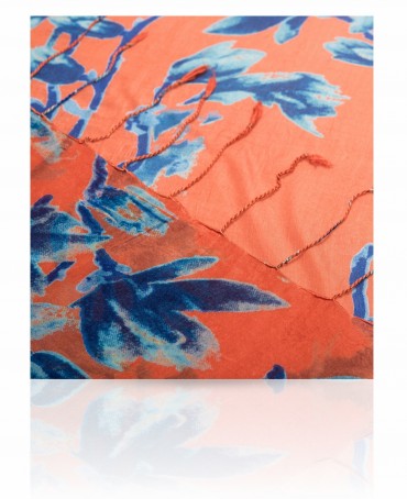 Палантин Женский S-ORCHID/ORANGE